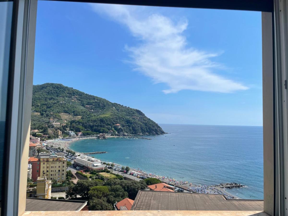 Ocean View Flat With Wi-Fi, Ac And Elevator To Town Apartment Levanto Exterior photo