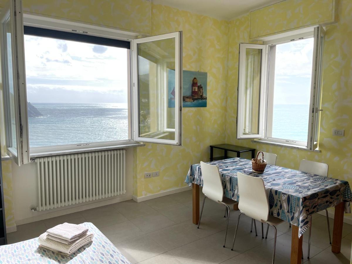 Ocean View Flat With Wi-Fi, Ac And Elevator To Town Apartment Levanto Exterior photo