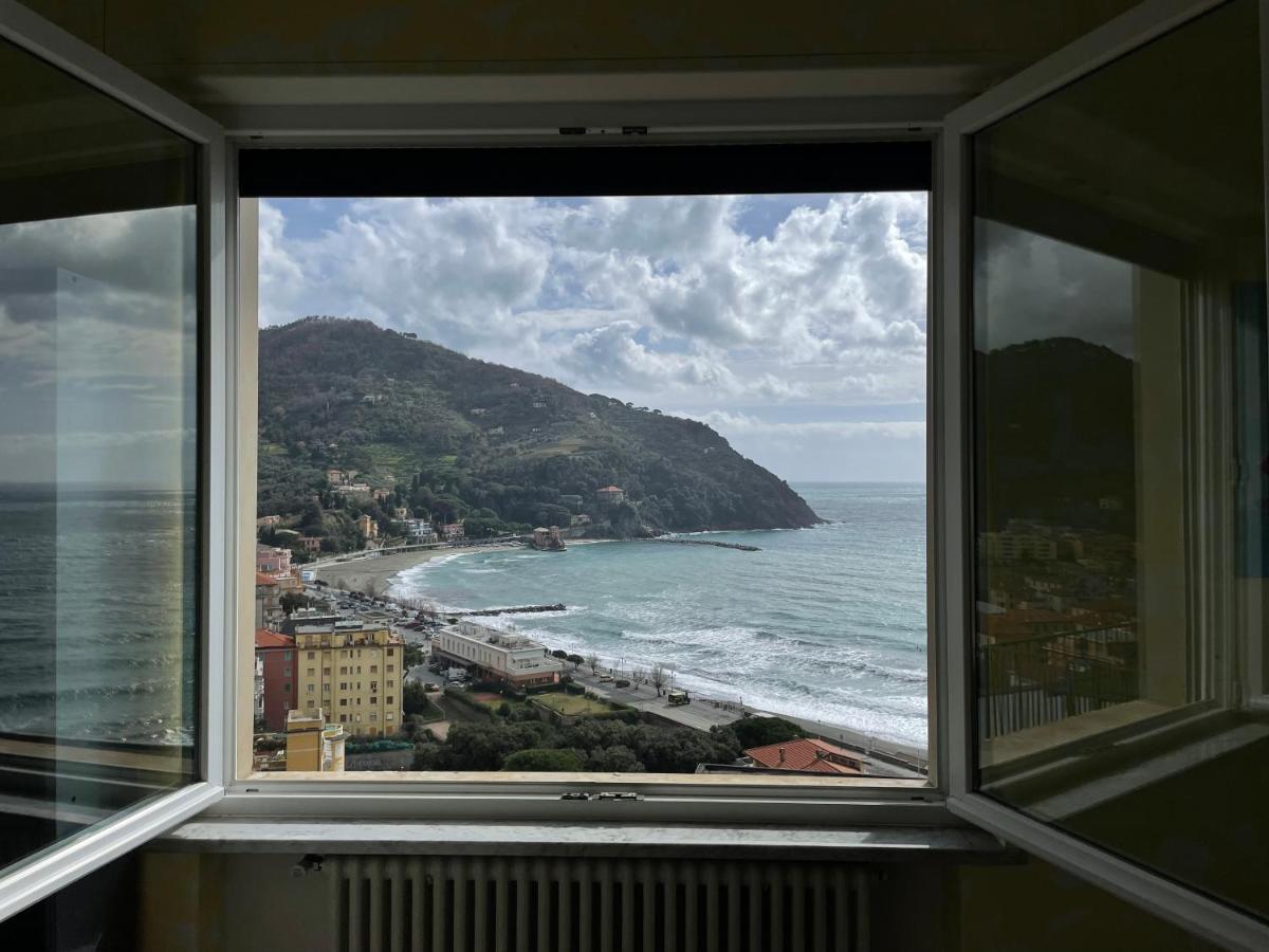 Ocean View Flat With Wi-Fi, Ac And Elevator To Town Apartment Levanto Exterior photo